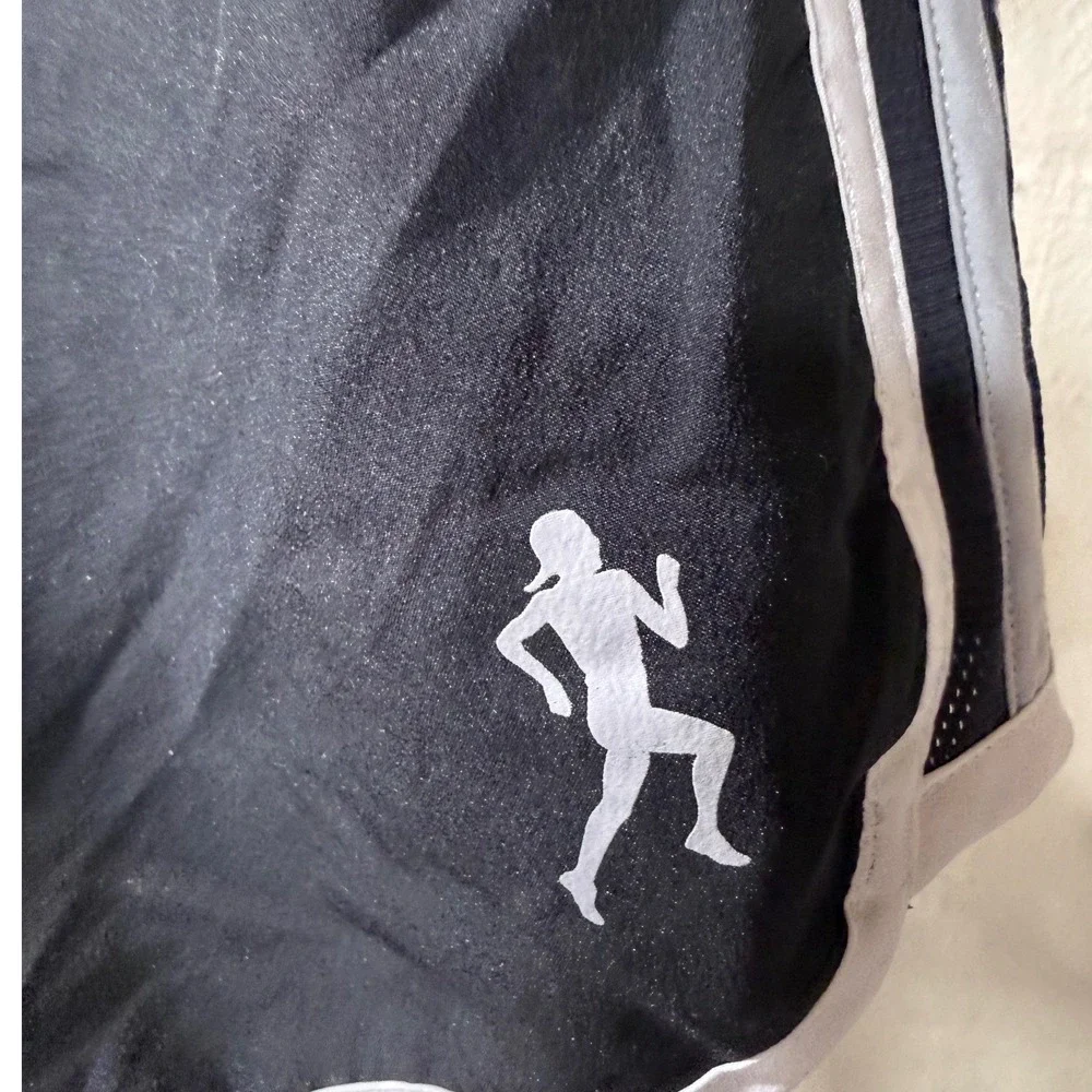 adidas Marathon 10 Running‎ Shorts Womens Medium Black Climalite Athletic Gym